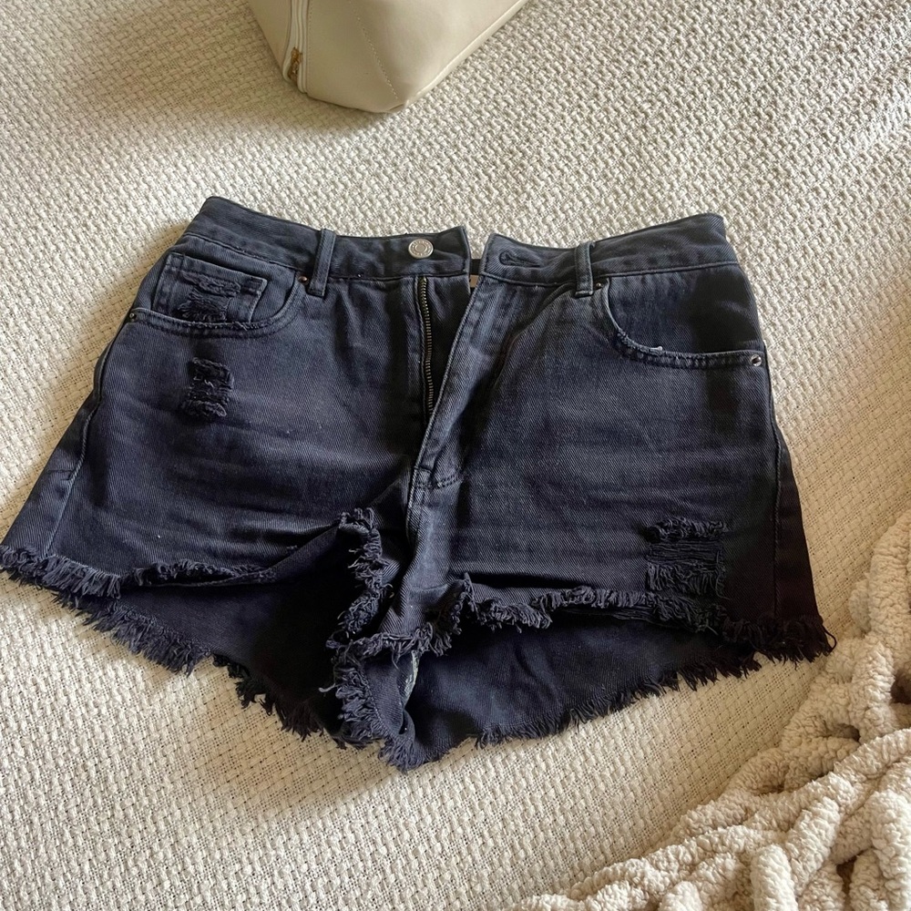 Black Pacsun Jean Shorts
